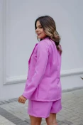 BLAZER MG LONGA ALFAIATARIA - Rosa