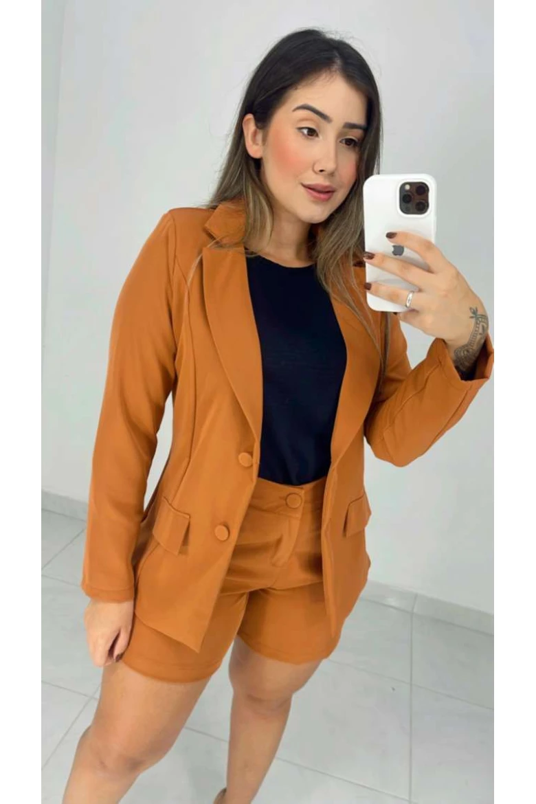 Blazer Alfaiataria - Ferrugem