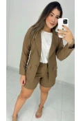 Blazer Alfaiataria - Marrom