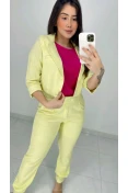 Blazer Curto De Linho - Citrus