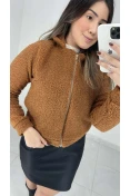 Jaqueta Teddy - Marrom